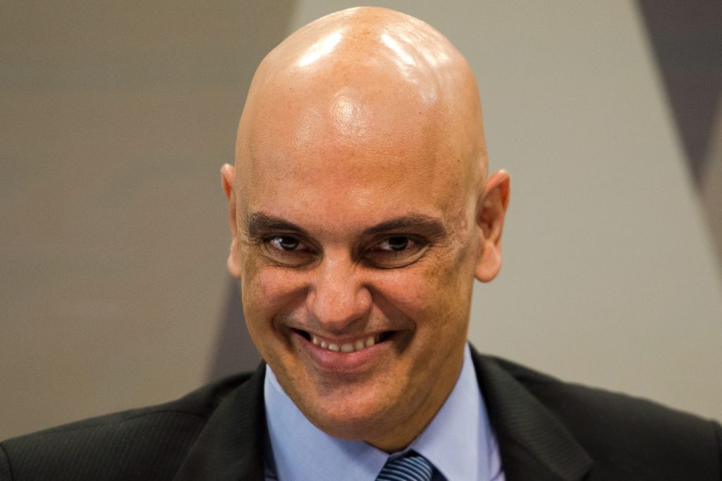 O ministro Alexandre de Moraes