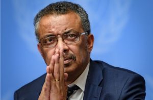 O diretor-geral da Organização Mundial da Saúde, Tedros Adhanom Ghebreyesus.