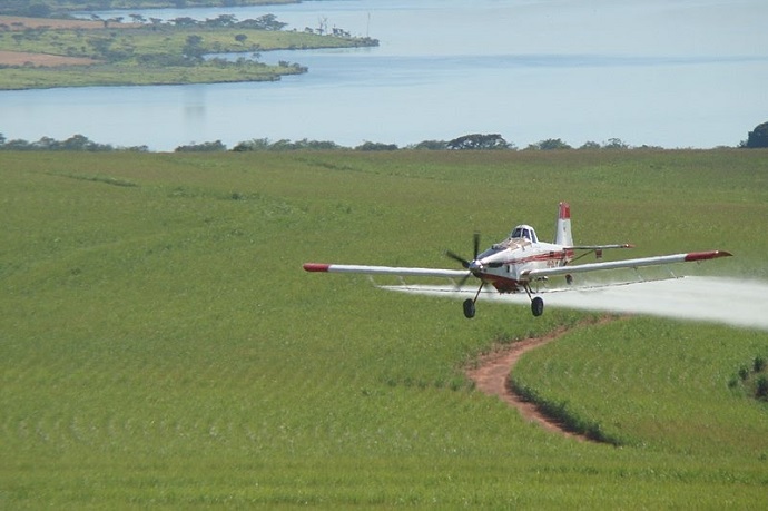 Pulverização aérea / Divulgação