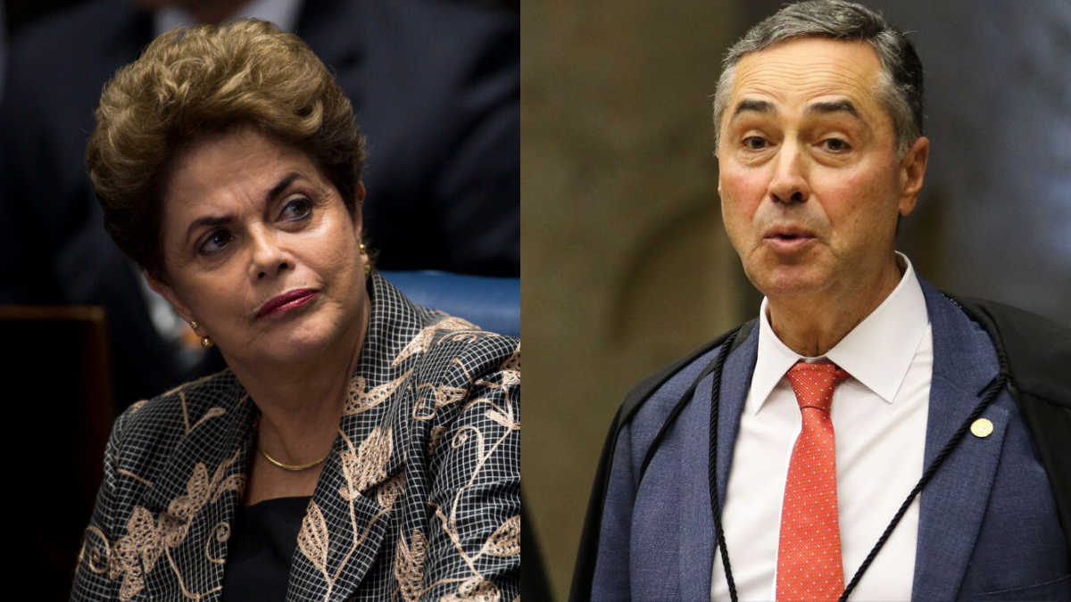 Dilma Rousseff e Luis Roberto Barroso