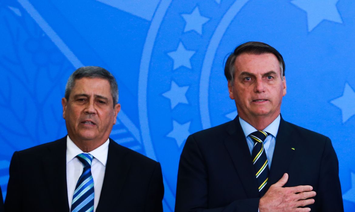 Bolsonaro e Braga Netto