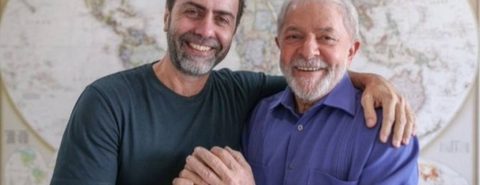 Marcelo Freixo e Lula. Foto: Ricardo Stuckert