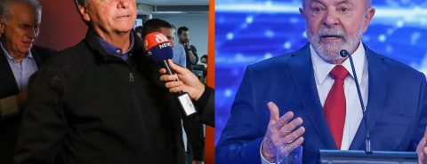 Jair Bolsonaro e Lula