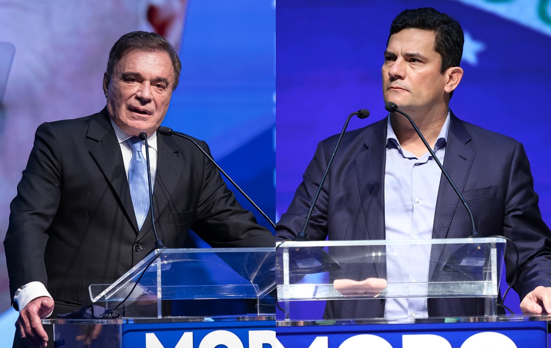 Álvaro Dias e Sergio Moro