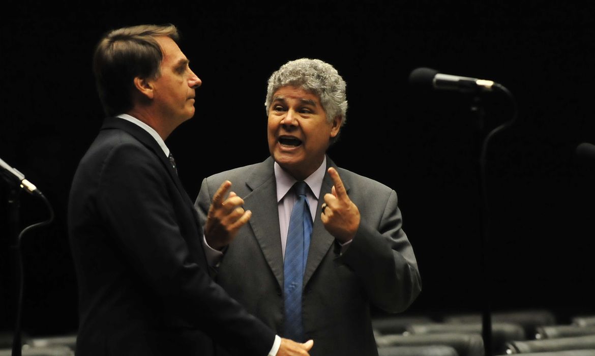 Chico Alencar e Jair Bolsonaro