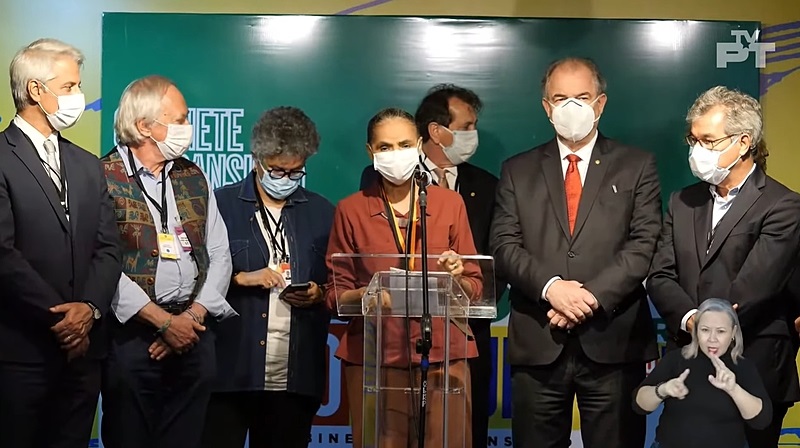 Equipe de transição do Meio Ambiente tem ex-ministros e parlamentares - Reprodução/TV PT