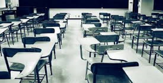 sala de aula vazia