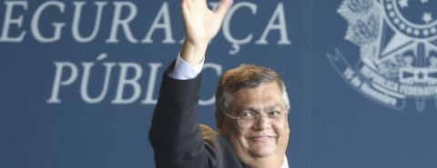 Solenidade de transmissão de cargo a Flávio Dino como ministro da Justiça e Segurança Pública. Foto: Agência Brasil