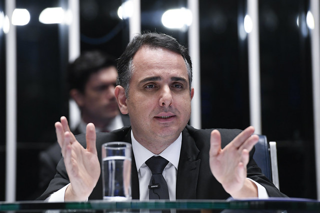 Presidente do Senado Federal, senador Rodrigo Pacheco. Foto: Jefferson Rudy/Agência Senado