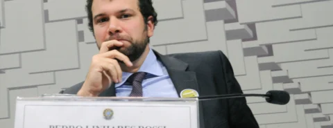 Economista Pedro Rossi participa de evento no Senado