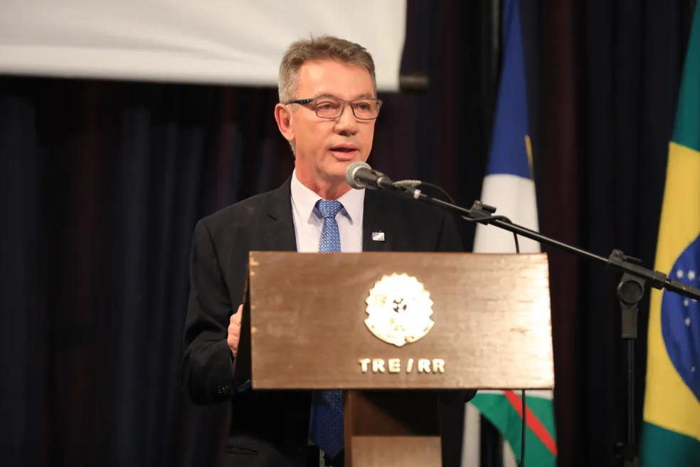 Antonio Denarium durante diplomação como governador de Roraima. Foto: Secom-RR/Divulgação