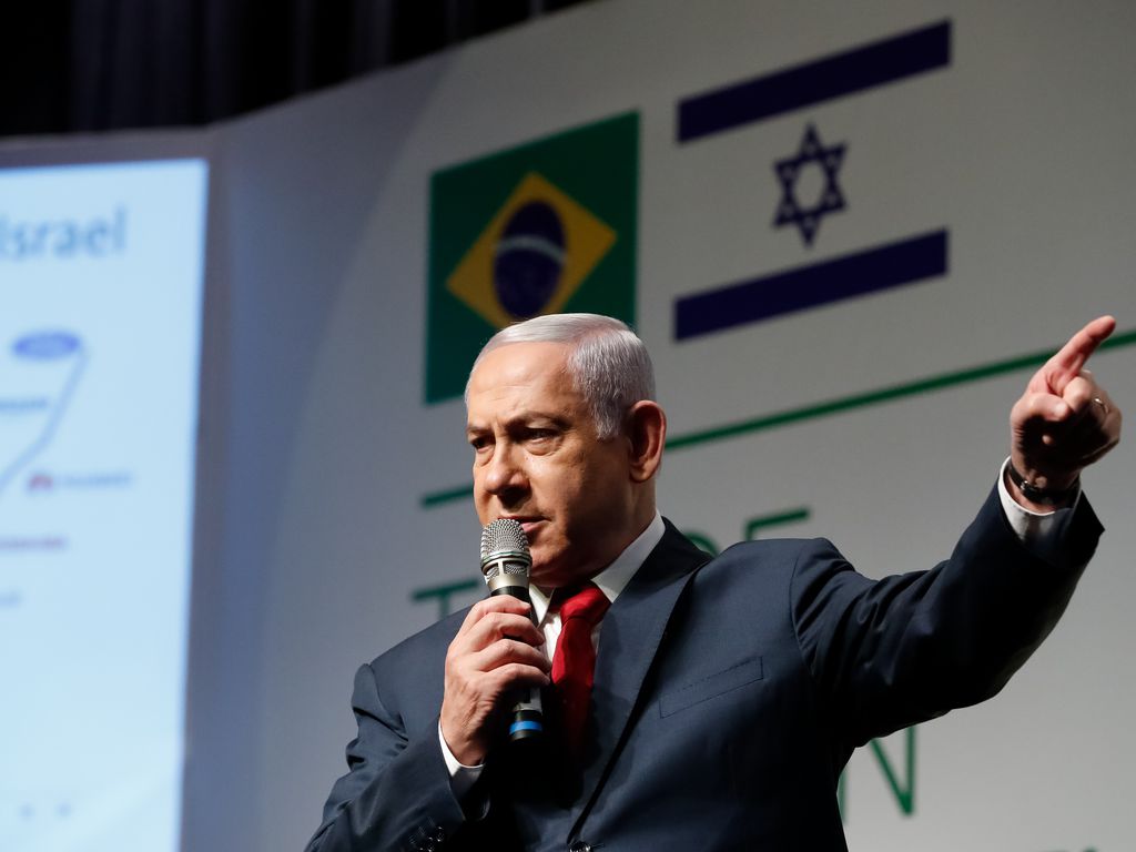 O primeiro-ministro de Israel, Benjamin Netanyahu. Foto: Alan Santos/PR via Agência Brasil