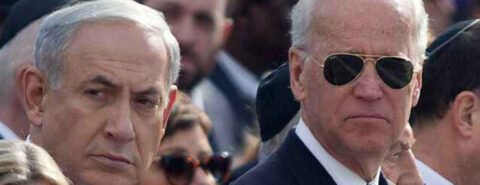 Benyamin Netanyahu e Joe Biden. Foto: Lior Mizrahi/Getty Images
