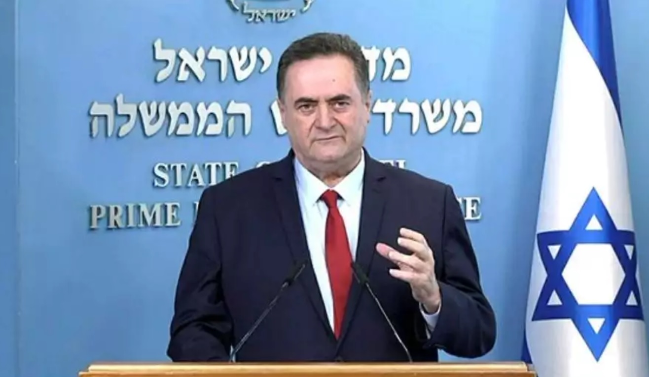 O ministro Israel Katz. Foto: Reprodução/Israel Hayom