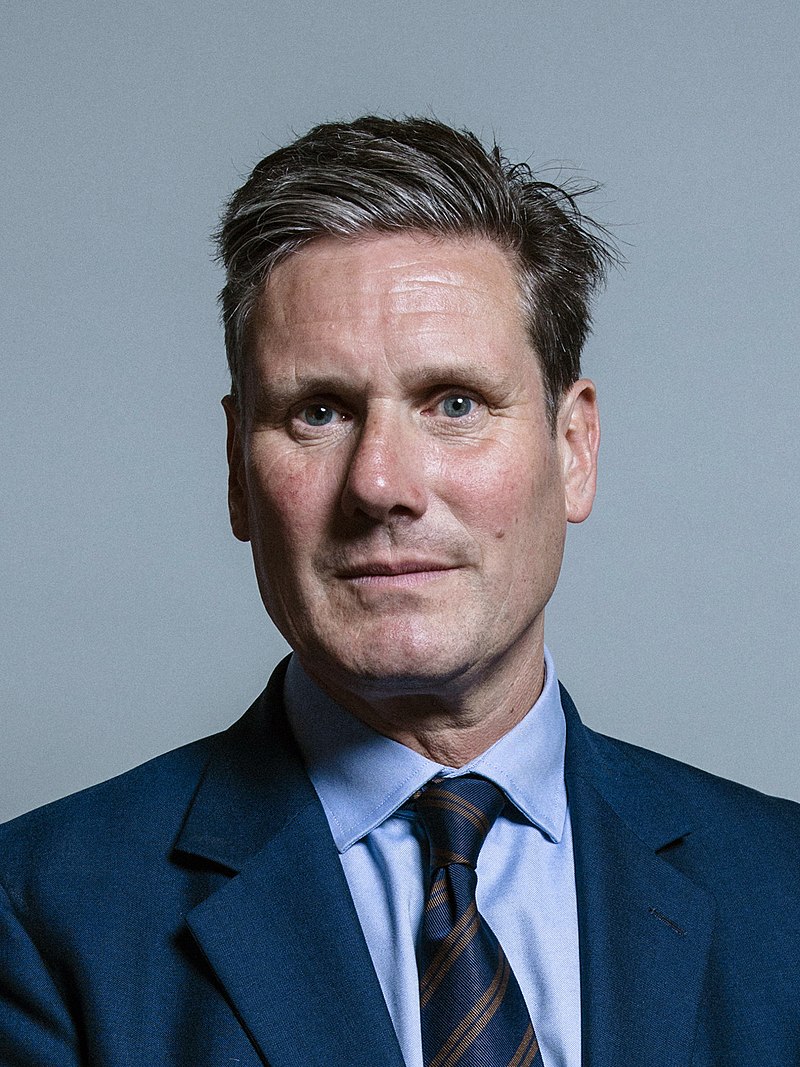 Sir Keir Starmer, líder do Partido Trabalhista britânico. Foto: Wikipedia