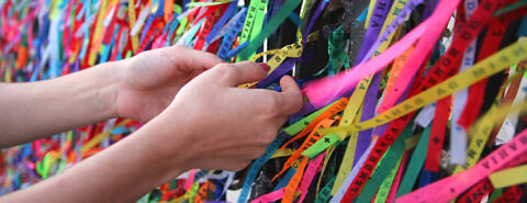 Fitas coloridas do Senhor do Bonfim