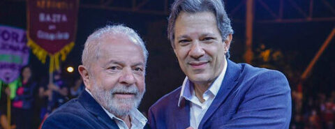 Lula e Fernando Haddad, pré-candidato do PT ao governo de São Paulo. Pesquisa Genial/Quaest de maio de 2022 mostra que ambos são favoritos em São Paulo. Foto: Ricardo Stuckert