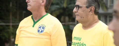 Jair Bolsonaro e Silas Malafaia, o pastor que organizou ato na Av. Paulista. Foto: Divulgação via Silas Malafaia