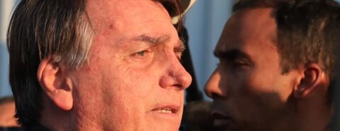 "Tem gente do meu lado, que trabalhou comigo, presa por um crime impossível de acontecer", diz Bolsonaro em entrevista concedido às vésperas de depoimento na Polícia Federal. Foto: Lula Marques/Agência Brasil