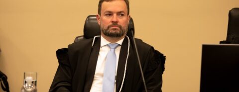 O relator dos processos que pedem a cassação de Sergio Moro, desembargador Luciano Carrasco Falavinha Souza. Foto: Divulgação: TRE-PR