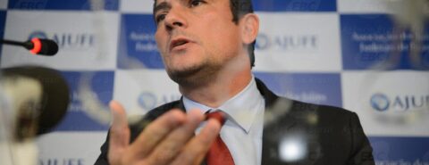 Sergio Moro em evento da Ajufe. Foto: Agência Brasil