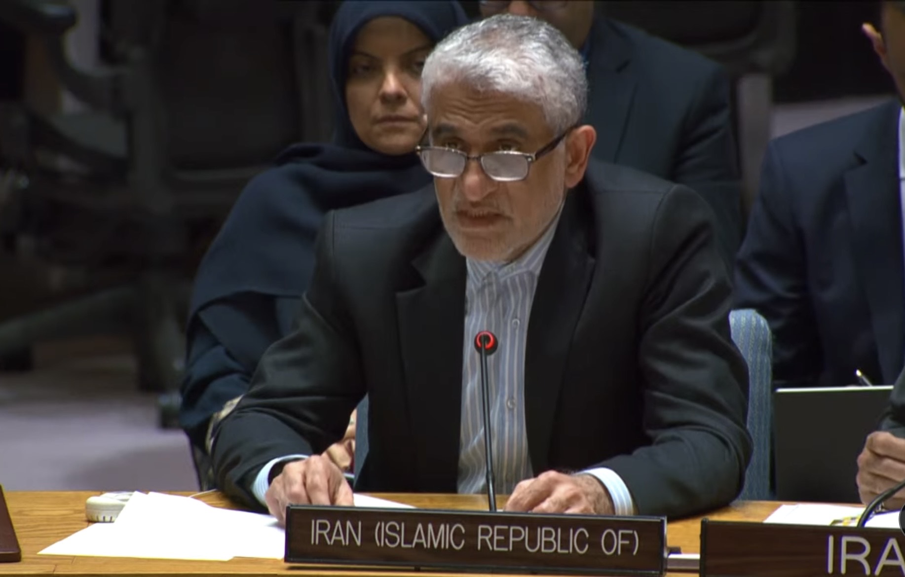 Amyr Said, embaixador iraniano na ONU
