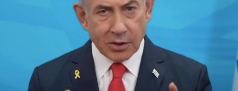 Benjamin Netanyahu, primeiro-ministro de Israel. | Foto: RS via Fotos Públicas