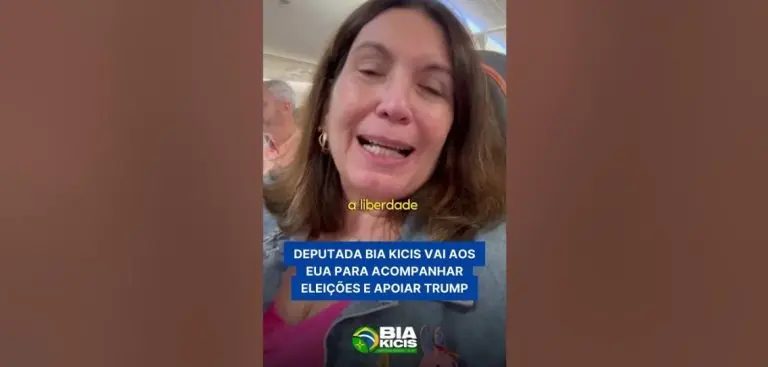 A deputada federal Bia Kicis (PL-DF). | Imagem: Reprodução