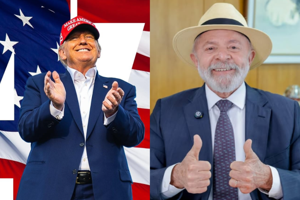 Presidente Lula não recebeu convite para cerimônia de posse de Donald Trump- Foto: reprodução redes sociais