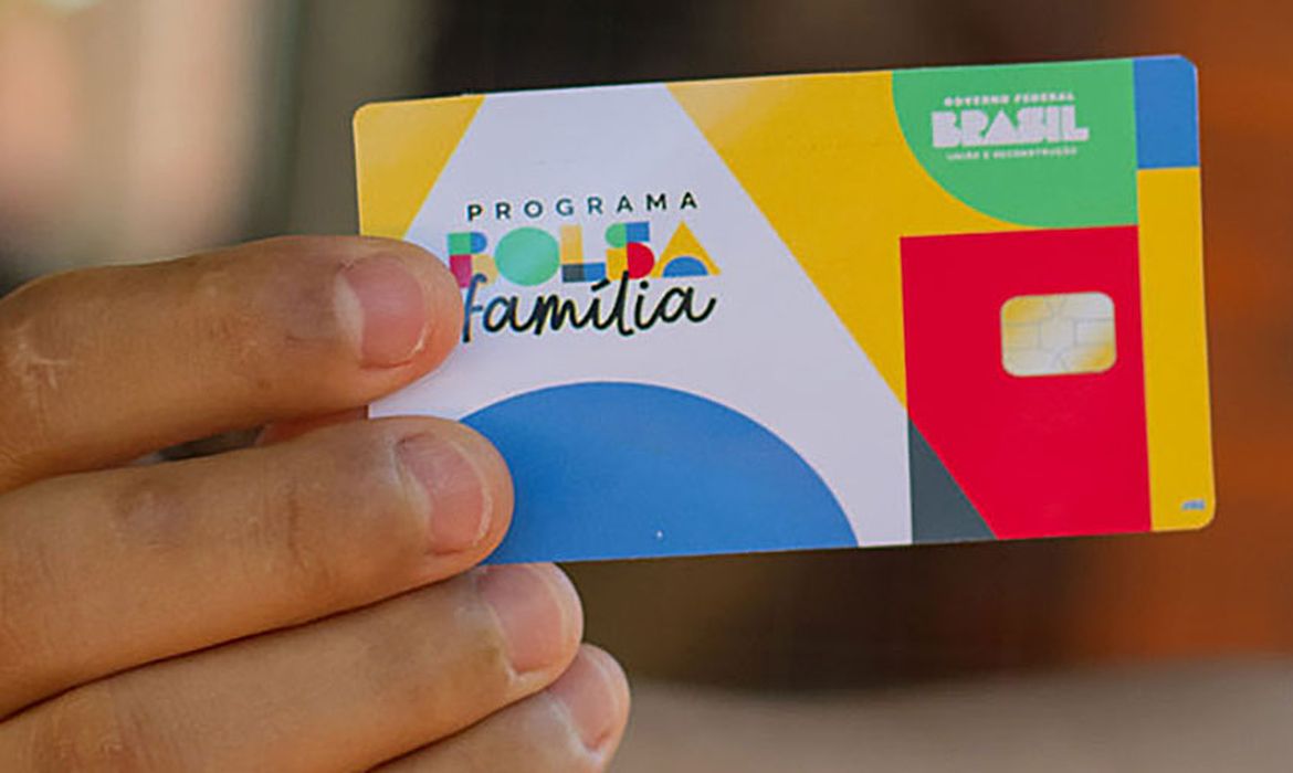 Cartão do programa Bolsa Família