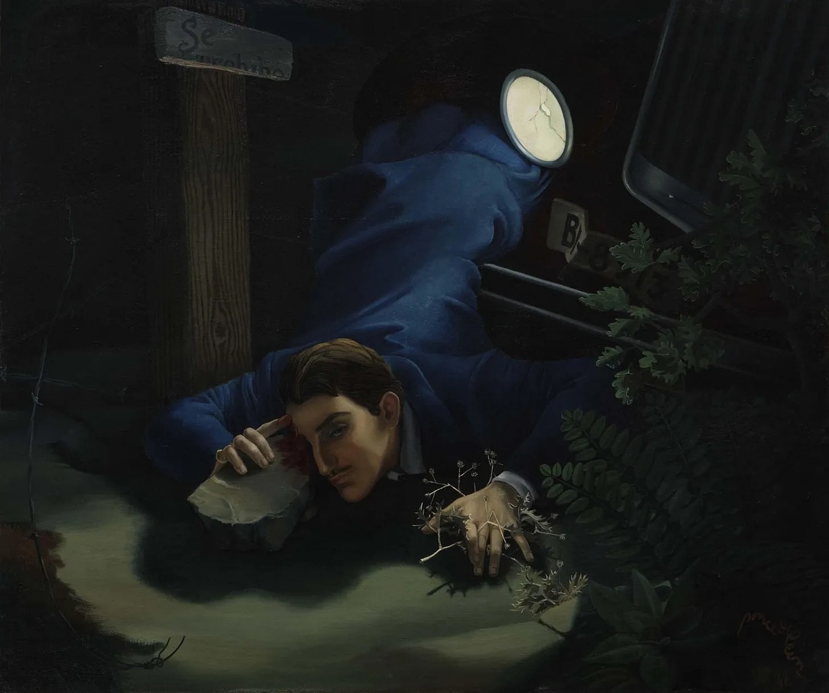 Alfonso Ponce de León, Autorretrato (1936)