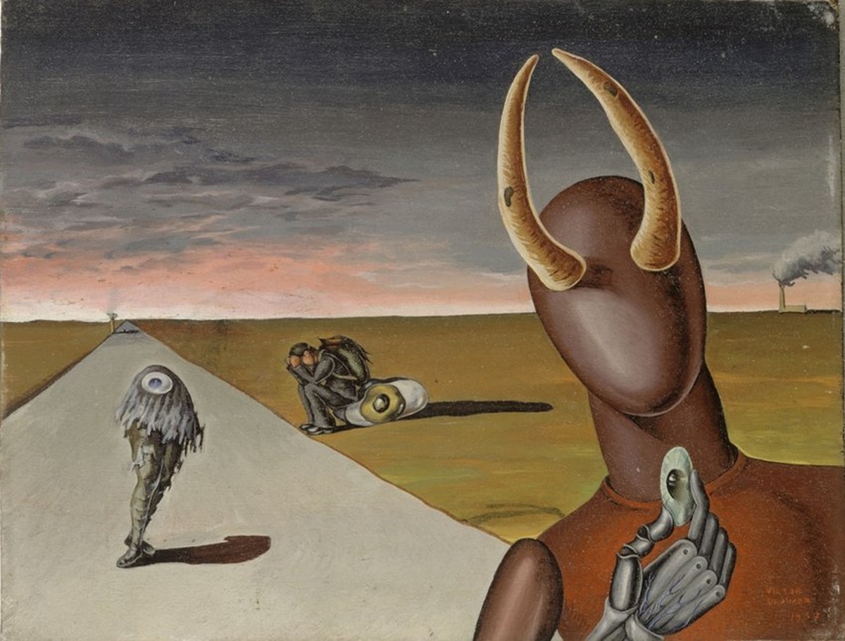 Victor Brauner. A última viagem, 1937.