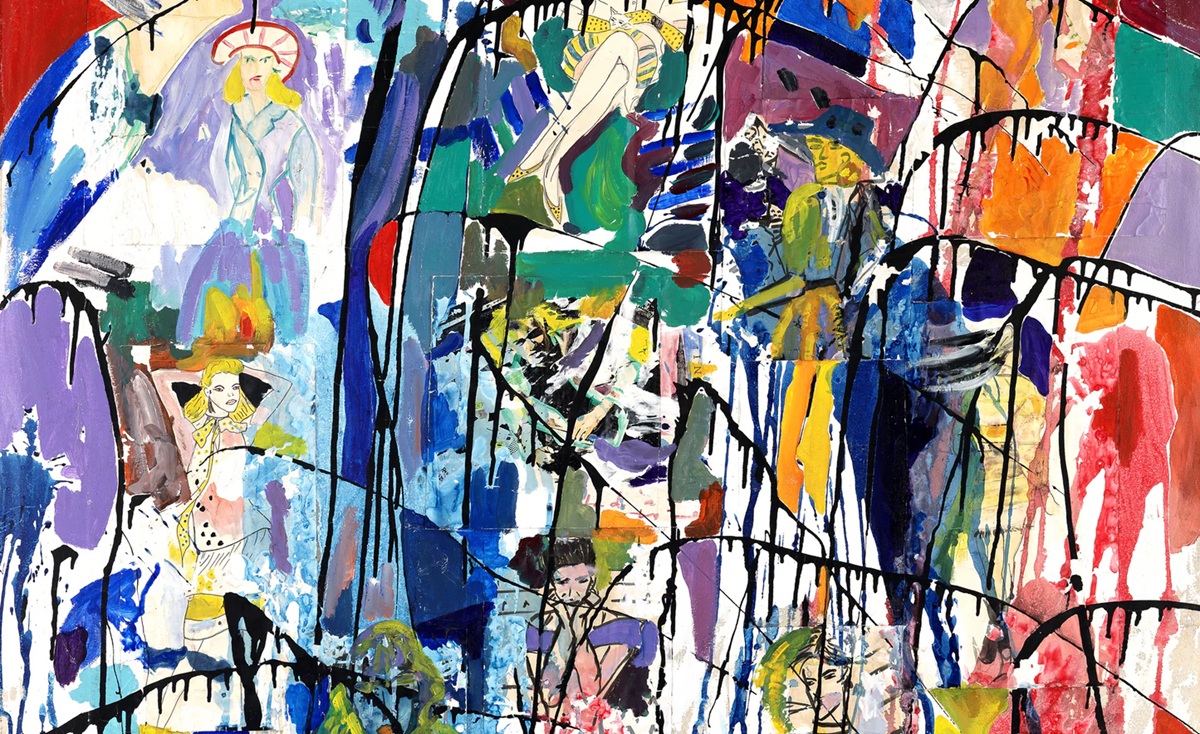 Nani - moda a la Pollock