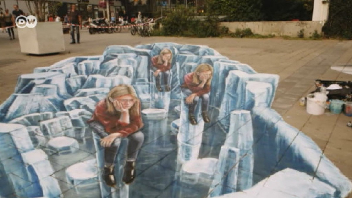 Arte de rua 3D - Leon Keer