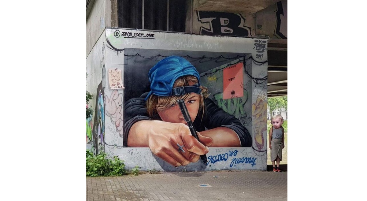 Arte na Rua - Braga Last One - França