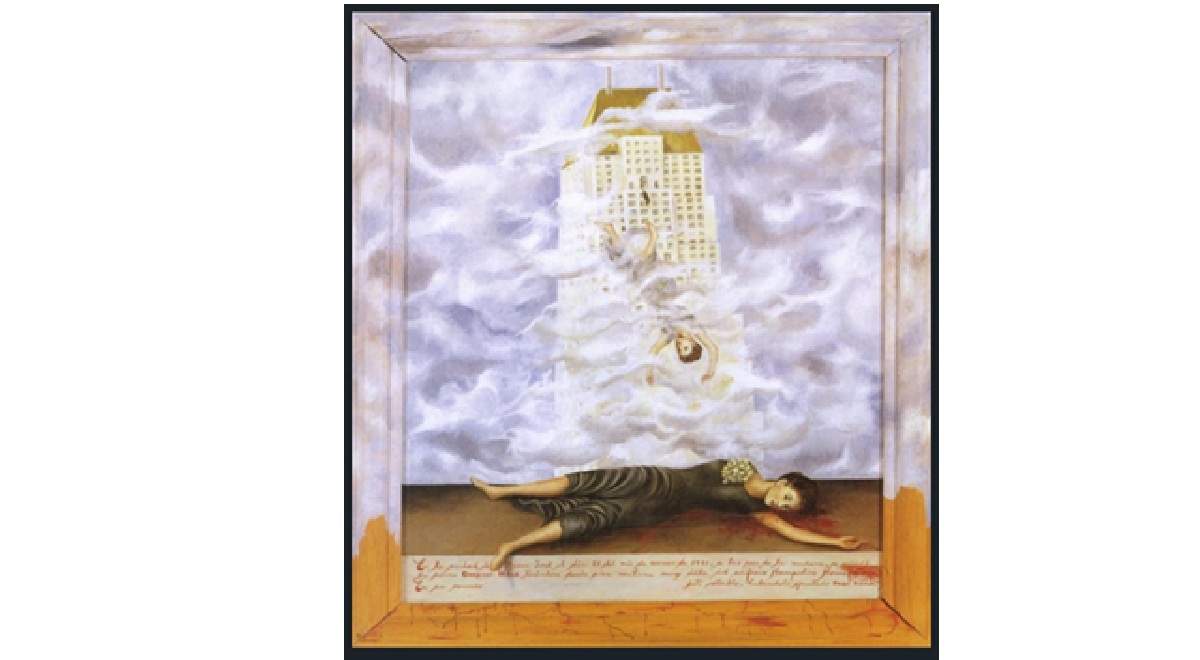 The Suicide of Dorothy Hale (1939), Frida Kahlo. Museu de Arte de Phoenix.