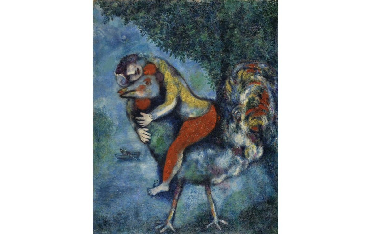 Marc Chagall. O galo, 1928.