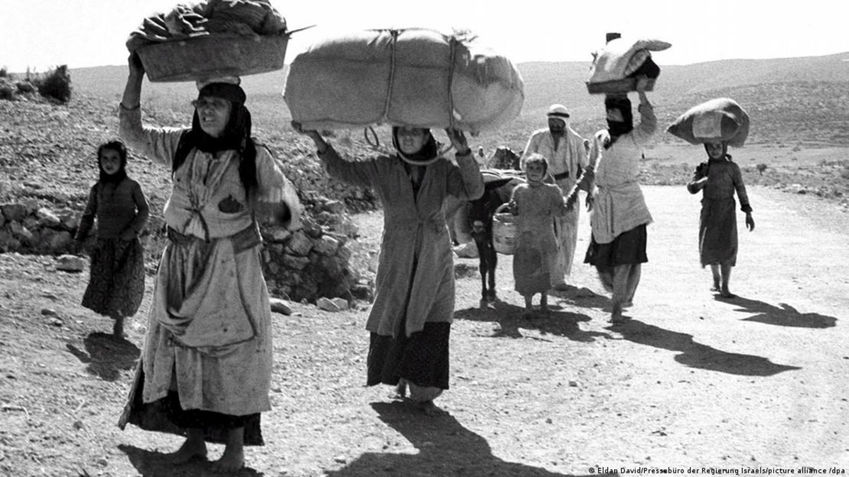 Durante e após a guerra árabe-israelense de 1948, estima-se que cerca de 700 mil palestinos tenham fugido ou sido forçados a deixar suas casas. Foto: Eldan David/Pressebüro der Regierung Israels/picture alliance /dpa