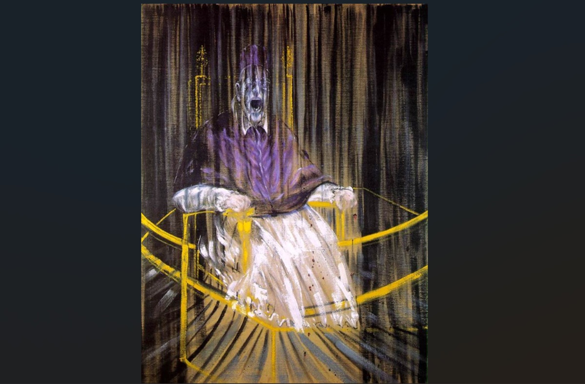 Francis Bacon, Estudo após o Retrato do Papa Inocêncio X, 1953