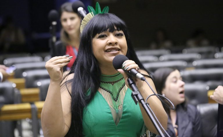 Célia Xakriabá, relatora da proposta. Kayo Magalhães/Câmara dos Deputados