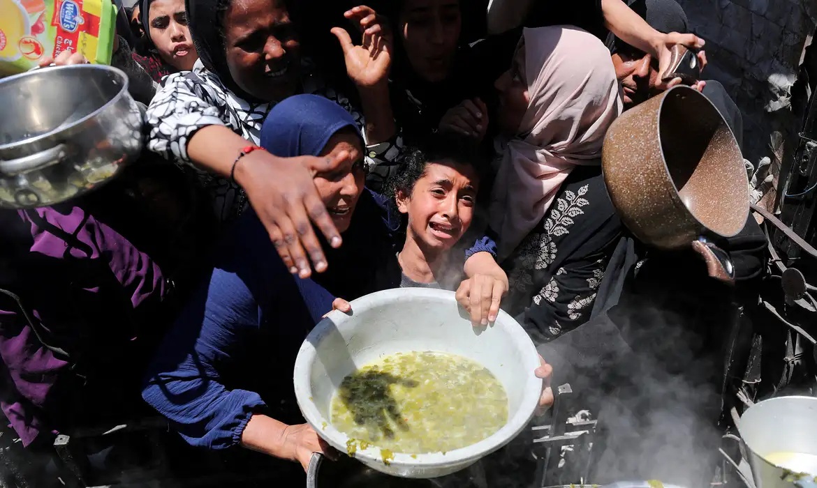 Fome em Gaza - foto de Mahmoud Issa - Reuters