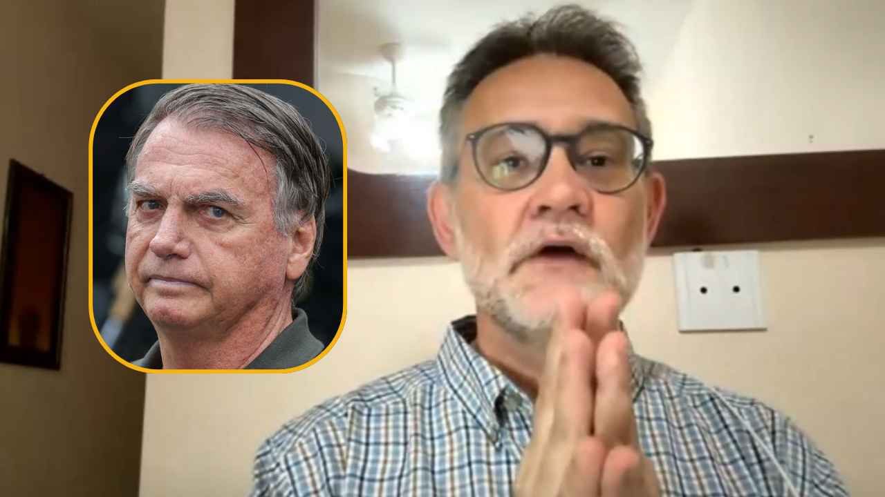Fotos: Entrevista João Cezar de Castro Rocha à TV GGN e Jair Bolsonaro  por Fabio Rodrigues-Pozzebom/ Agência Brasil