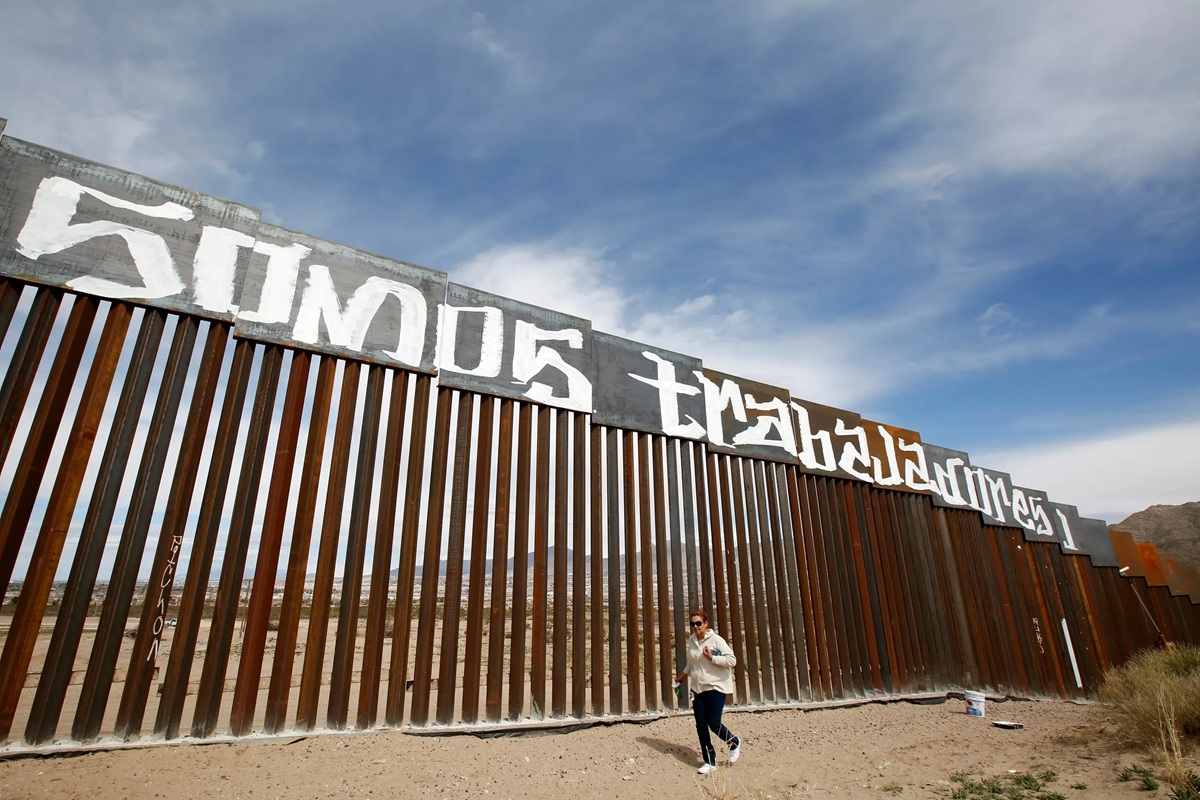 Muro México-EUA - Reprodução