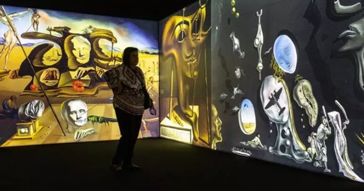 Salvador Dali - Exposição - Reprodução