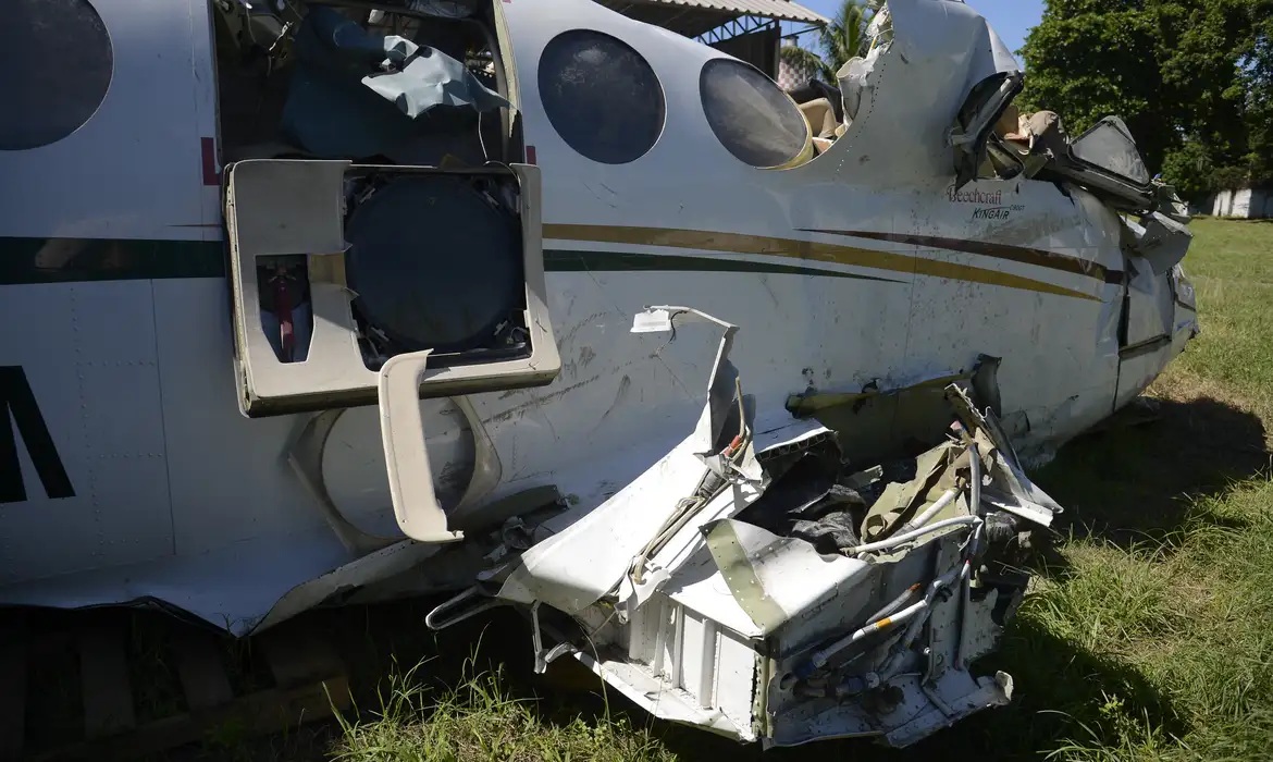 Avião de Teori Zavascki - foto de Tomaz Silva - Agência Brasil