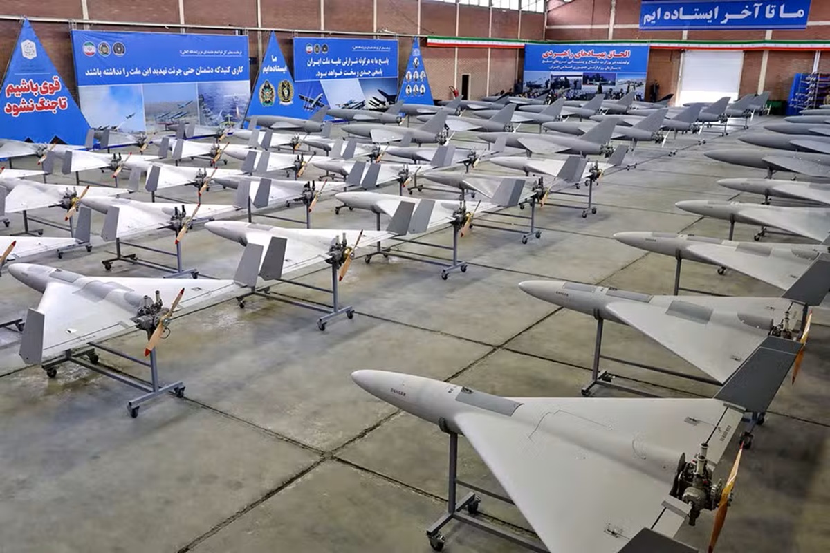Drones iranianos - Reprodução