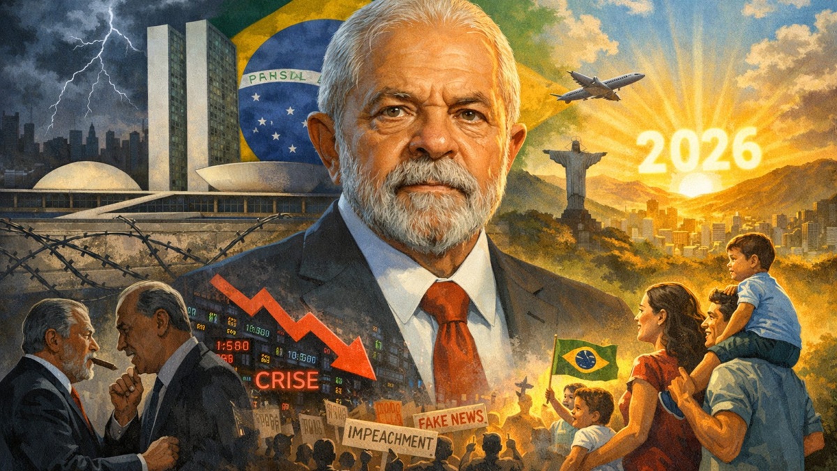 Ilustração da capa: Paradoxos do governo Lula 3 – Imagem gerada por IA ChatGPT