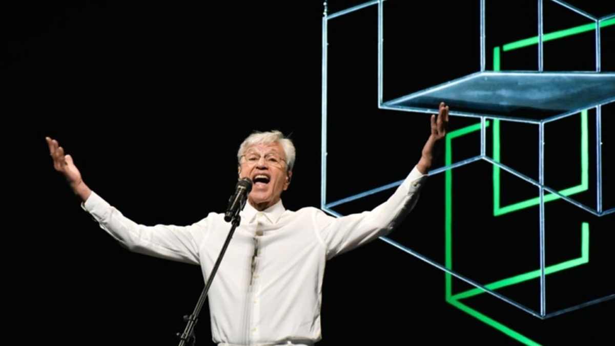 Caetano Veloso em foto de Camila Alcantara