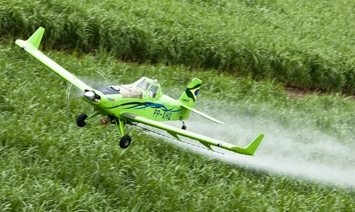 Pulverização aérea - Cenipa - Divulgação
