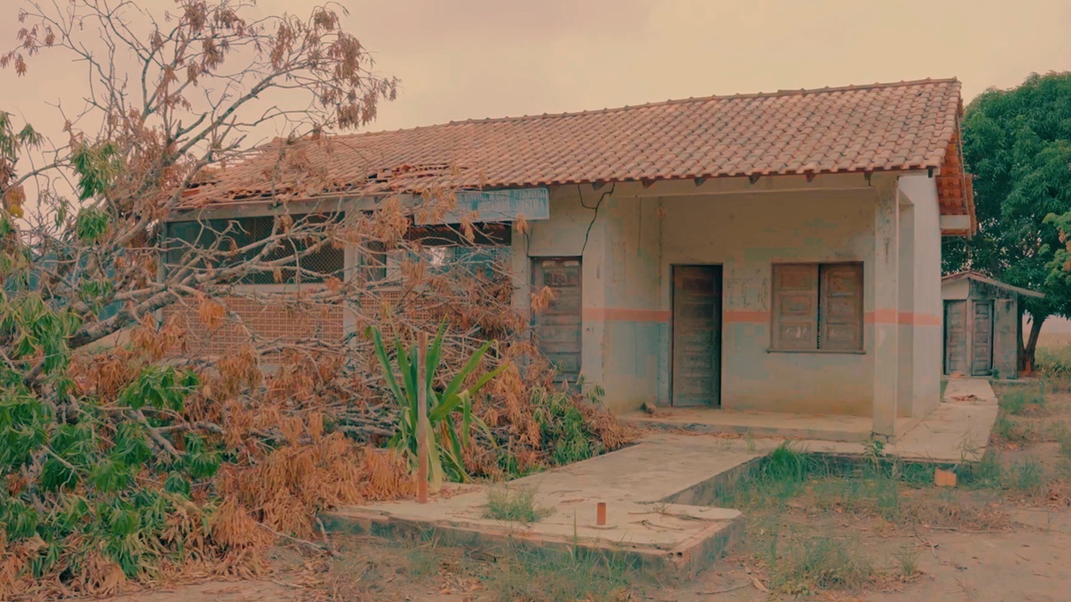 Escola rural fechada no município de Mojuí dos Campos, no Pará | Crédito: Vitor Shimomura/Brasil de Fato